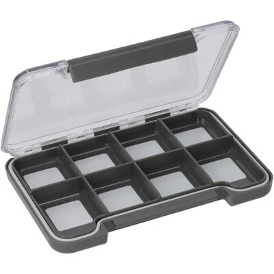 Mikado Caja De Piezas Pequeñas H1909 Grey 13.5 x 9.5 x 1.5 cm Mikado Caja De Piezas Pequeñas H1909 Grey 13.5 x 9.5 x 1.5 cm