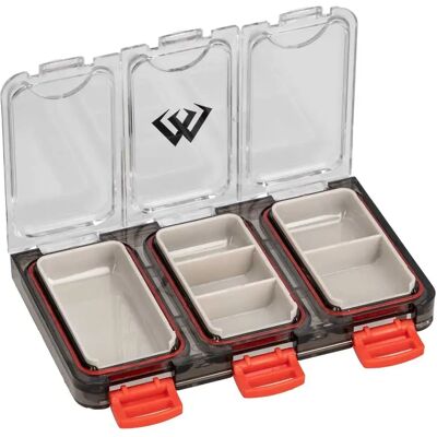 Mikado Caja De Piezas Pequeñas H1911 Black / Red 11.5 x 7.5 x 1.5 cm Mikado Caja De Piezas Pequeñas H1911 Black / Red 11.5 x 7.5 x 1.5 cm