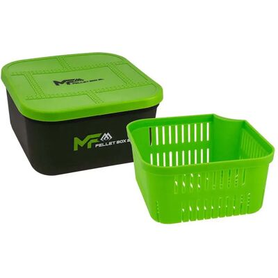 Mikado Caja De Cebo Pellet Strainer 2l Black / Green One Size Mikado Caja De Cebo Pellet Strainer 2l Black / Green One Size