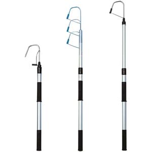Nuova Rade Bichero Telescópico Para Barco Aluminium 80-120 cm Nuova Rade Bichero Telescópico Para Barco Aluminium 80-120 cm