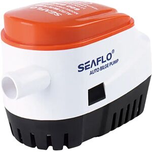 Seaflo Bomba De Achique Automática De 750 Gph 1.6a 24v White / Orange / Black 103 x 83 mm Seaflo Bomba De Achique Automática De 750 Gph 1.6a 24v White / Orange / Black 103 x 83 mm