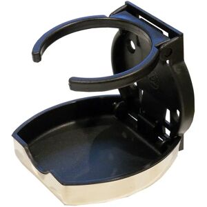 Marine Town Portavasos Plegable De Pvc Acero Inoxidable Black / White 95 x 93 x 93 mm Marine Town Portavasos Plegable De Pvc Acero Inoxidable Black / White 95 x 93 x 93 mm
