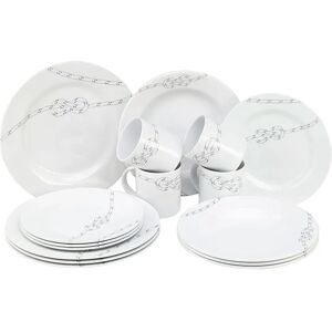 Plastimo Vajilla Del Pacífico Sur 16 Unidades White One Size Plastimo Vajilla Del Pacífico Sur 16 Unidades White One Size