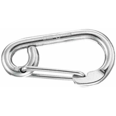 Wichard Mosquetón De Seguridad Stainless Steel 50 mm Wichard Mosquetón De Seguridad Stainless Steel 50 mm