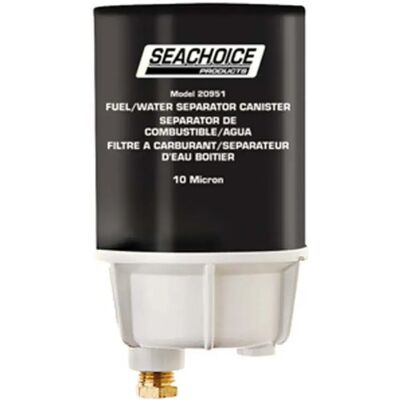 Seachoice Modelo - Filtro Separador de Agua de Combustible - Negro Seachoice Modelo - Filtro Separador de Agua de Combustible - Negro