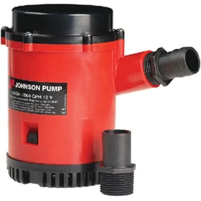 Johnson Pump Bomba De Achique De Servicio Pesado 12V 2200 GPH Johnson Pump Bomba De Achique De Servicio Pesado 12V 2200 GPH