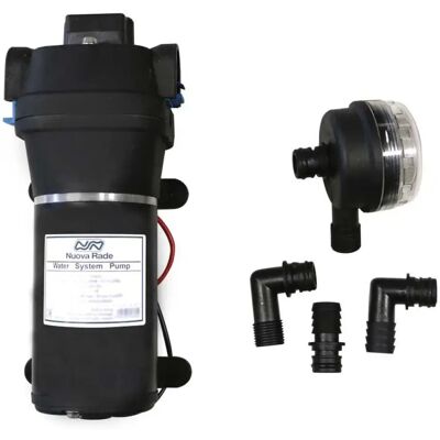 Nuova Rade Bomba De Sistema De Agua 12v Black One Size Nuova Rade Bomba De Sistema De Agua 12v Black One Size