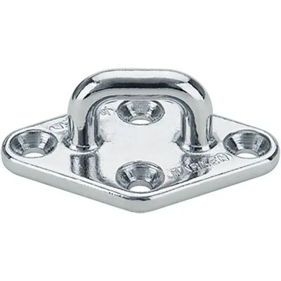 Harken Soporte De Argolla Pequeña De Diamante Para Ojo Inoxidable 79 Mm Silver One Size Harken Soporte De Argolla Pequeña De Diamante Para Ojo Inoxidable 79 Mm Silver One Size