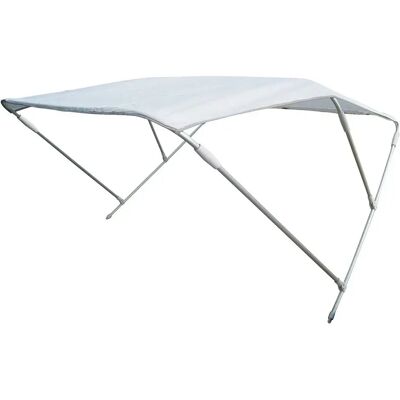 Talamex Toldo Bimini De 3 Brazos White 130 x 180 x 110 cm Talamex Toldo Bimini De 3 Brazos White 130 x 180 x 110 cm