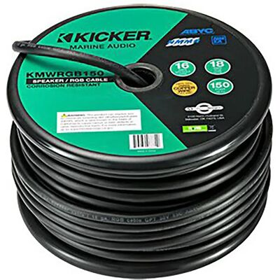Kicker Altavoz Marino/cable Rgb 50 M Black One Size Kicker Altavoz Marino/cable Rgb 50 M Black One Size