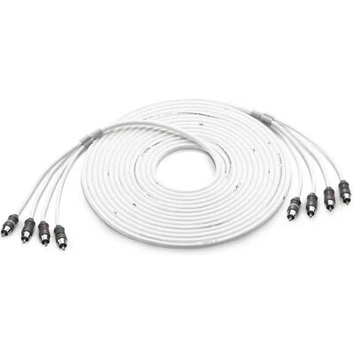 Jl Audio Cable 90442 Xmd-whtaic4-25 White One Size Jl Audio Cable 90442 Xmd-whtaic4-25 White One Size