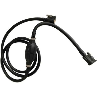 Nuova Rade Bulbo De Cebado De Combustible Con Manguera Y Conectores Para Motor Omc Black 39 mm Nuova Rade Bulbo De Cebado De Combustible Con Manguera Y Conectores Para Motor Omc Black 39 mm