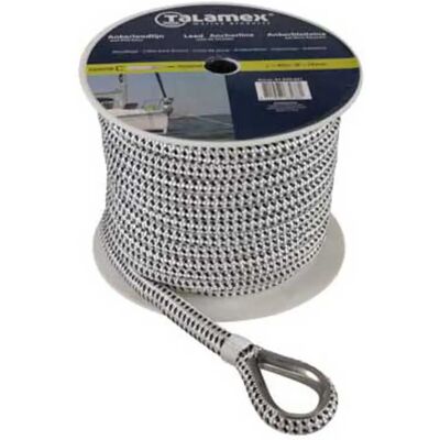 Talamex Cabo Trenzado Fender 12 Mm White / Black 2.5 m Talamex Cabo Trenzado Fender 12 Mm White / Black 2.5 m