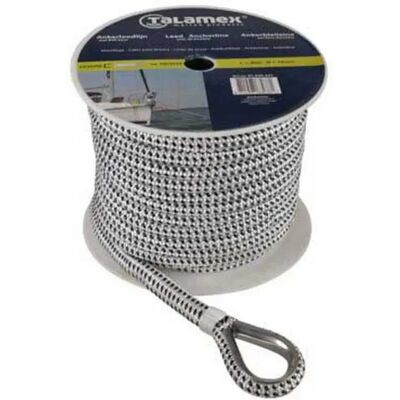 Talamex Cabo Trenzado Anchorline 12 Mm White 40 m Talamex Cabo Trenzado Anchorline 12 Mm White 40 m