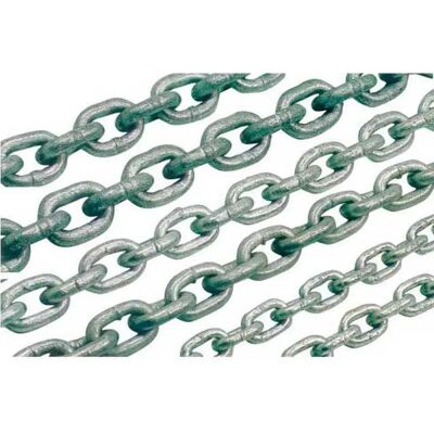 Talamex Cadena De Ancla Galvanizada 10 Mm Silver 5 m Talamex Cadena De Ancla Galvanizada 10 Mm Silver 5 m