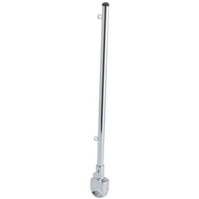 Talamex - Flagpole 35 cm - Chrome - Rail mount - Flagpole Talamex - Flagpole 35 cm - Chrome - Rail mount - Flagpole