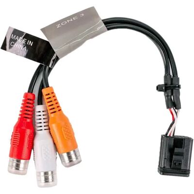 Sistema de audio marino Fusion F/MS-RA670 - Conector Zona 3 Sistema de audio marino Fusion F/MS-RA670 - Conector Zona 3