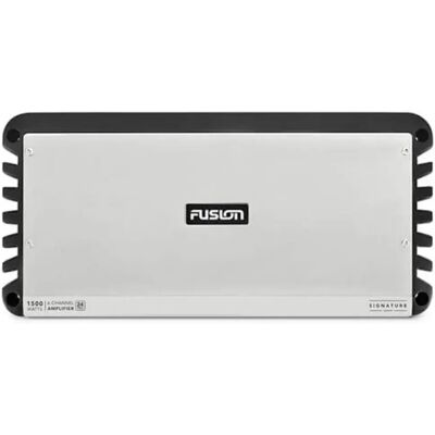 Fusion Amplificador Marino Serie Signature Silver / Black 1500W Fusion Amplificador Marino Serie Signature Silver / Black 1500W