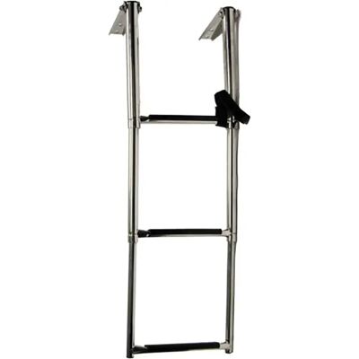 Talamex Escalera Telescópica De Embarque De 3 Peldaños Stainless Steel One Size Talamex Escalera Telescópica De Embarque De 3 Peldaños Stainless Steel One Size