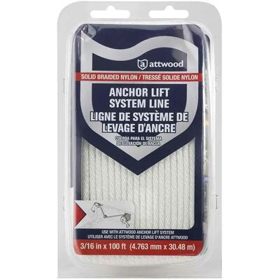 Attwood Cabo Trenzado Anchor Lift System 30.5 M White 5 mm Attwood Cabo Trenzado Anchor Lift System 30.5 M White 5 mm