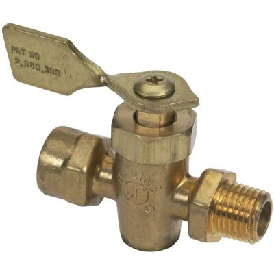 Moeller Válvula Latón 1/4´´ Gold One Size Moeller Válvula Latón 1/4´´ Gold One Size