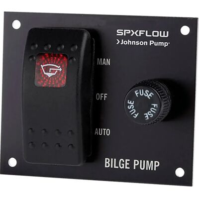 Johnson Pump Interruptor De Control De La Bomba De Achique Encendido/apagado/automático 12V Johnson Pump Interruptor De Control De La Bomba De Achique Encendido/apagado/automático 12V