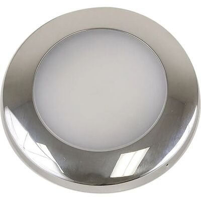 Scandvik Luz Led S3 Blanco Cálido/azul Silver 2 3/4´´ Scandvik Luz Led S3 Blanco Cálido/azul Silver 2 3/4´´