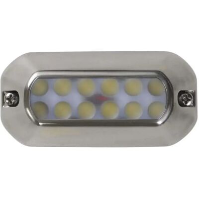 Scandvik Luz Led Azul U-12 Silver 10-14V Scandvik Luz Led Azul U-12 Silver 10-14V