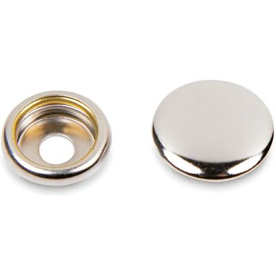 Seachoice Botón 40 Unidades Silver 1/4´´ Seachoice Botón 40 Unidades Silver 1/4´´