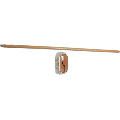Shurhold Cepillo Con Mango De Madera White 6´´ Shurhold Cepillo Con Mango De Madera White 6´´