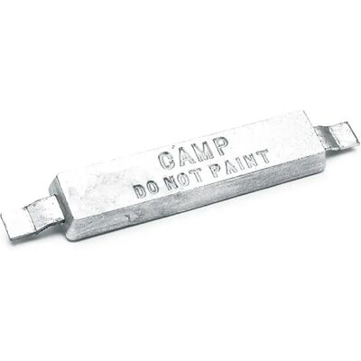 Camp Zinc Ánodo De Correa W12 Grey 12 x 3 x 1 1/4´´ Camp Zinc Ánodo De Correa W12 Grey 12 x 3 x 1 1/4´´