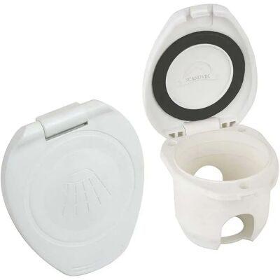 Scandvik Tapa De Cubierta Empotrada White One Size Scandvik Tapa De Cubierta Empotrada White One Size