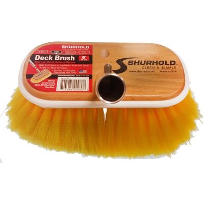 Shurhold Cepillo De Cubierta Shu960 Yellow 6´´ Shurhold Cepillo De Cubierta Shu960 Yellow 6´´