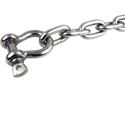 Seachoice Cadena De Ancla Acero Inoxidable 1.5 M Silver 5/16´´ Seachoice Cadena De Ancla Acero Inoxidable 1.5 M Silver 5/16´´