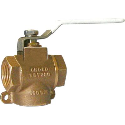 Groco Válvula De 3 Vías 3/4´´ Groco Válvula De 3 Vías 3/4´´
