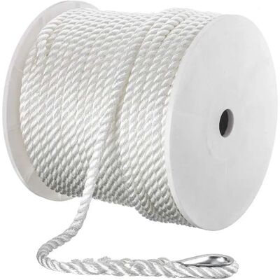 Seachoice Cuerda De Nylon 76.2 M White 1/2´´ Seachoice Cuerda De Nylon 76.2 M White 1/2´´