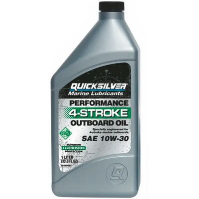 Aceite marino Quicksilver 10W-30 - aceite para motor fuera de borda Aceite marino Quicksilver 10W-30 - aceite para motor fuera de borda