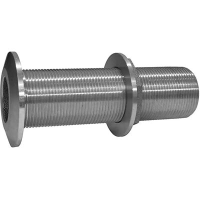 Groco Extensión De Casco Pasante Acero Inoxidable Grey 1 1/4´´ Groco Extensión De Casco Pasante Acero Inoxidable Grey 1 1/4´´