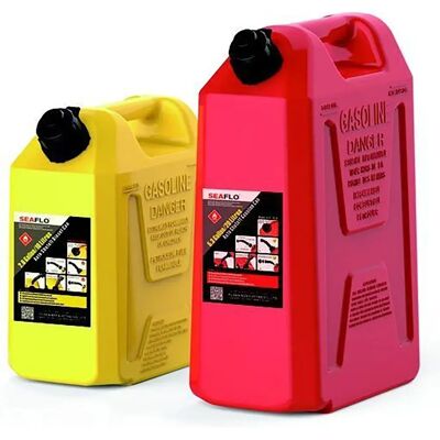 Seaflo Bidón De Combustible Diésel 20l Yellow 330 x 190 x 476 mm Seaflo Bidón De Combustible Diésel 20l Yellow 330 x 190 x 476 mm