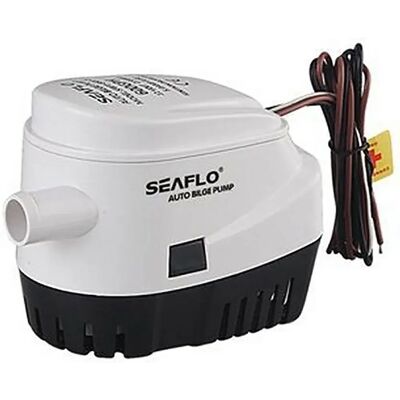 Seaflo Bomba De Achique Automática De 500 Gph 1.5a 24v White / Orange / Black 103 x 83 mm Seaflo Bomba De Achique Automática De 500 Gph 1.5a 24v White / Orange / Black 103 x 83 mm