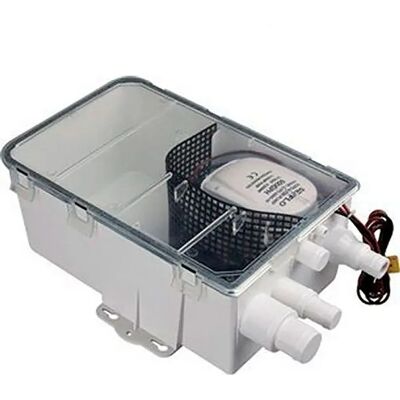 Seaflo Sumidero De Ducha De 750 Gph Con Bomba 1.6a 24v White 334 x 215 x 112 mm Seaflo Sumidero De Ducha De 750 Gph Con Bomba 1.6a 24v White 334 x 215 x 112 mm