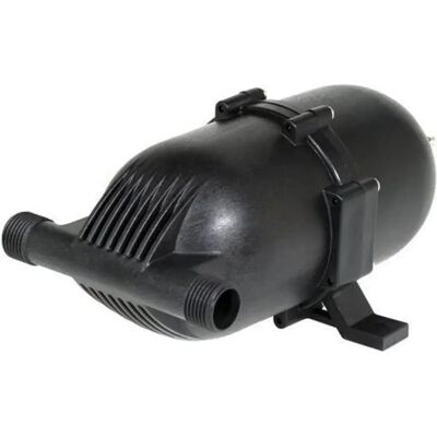 Shurflo Tanque Acumulador De Presión 0.7l 8.8 Bar Black 232 x 121 x 97 mm Shurflo Tanque Acumulador De Presión 0.7l 8.8 Bar Black 232 x 121 x 97 mm