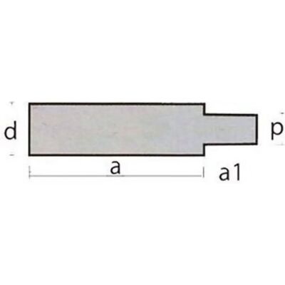 Tecnoseal Boudouin Anode Grey 20 mm Tecnoseal Boudouin Anode Grey 20 mm