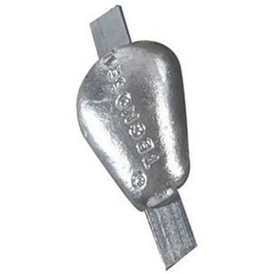 Tecnoseal Ánodo De Pez Con Inserto 1kg Grey 230 x 25 x 5 mm Tecnoseal Ánodo De Pez Con Inserto 1kg Grey 230 x 25 x 5 mm