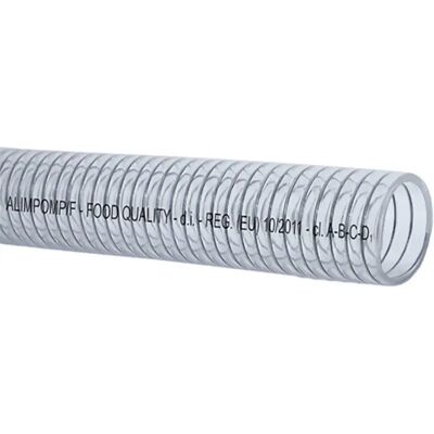 Manguera Gris 12mm 30m PVC con Alambre de Acero - Manguera Manguera Gris 12mm 30m PVC con Alambre de Acero - Manguera