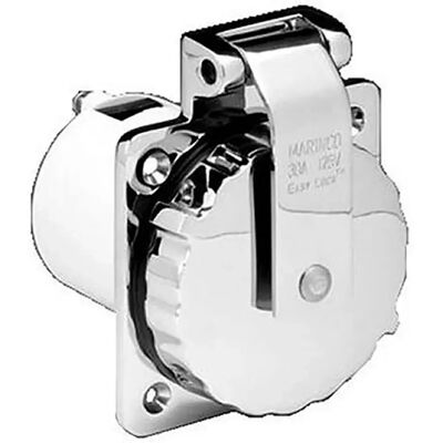 Marinco Base Inoxidable 32a 220v One Size Marinco Base Inoxidable 32a 220v One Size