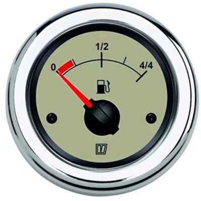 Vetus Indicador De Nivel De Combustible 12-24v Beige 52 mm Vetus Indicador De Nivel De Combustible 12-24v Beige 52 mm