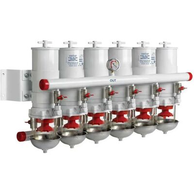 Vetus Separador De Agua Y Filtro De Combustible En Línea De 1361 L/h White One Size Vetus Separador De Agua Y Filtro De Combustible En Línea De 1361 L/h White One Size