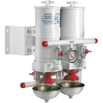 Vetus Separador De Agua Y Filtro De Combustible En Línea De 681 L/h White One Size Vetus Separador De Agua Y Filtro De Combustible En Línea De 681 L/h White One Size