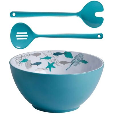 Marine Business Ensaladera Costera Light Blue / White One Size Marine Business Ensaladera Costera Light Blue / White One Size